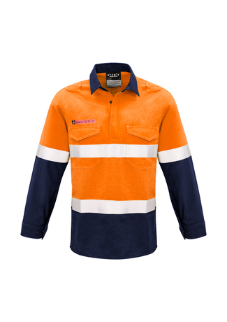 ZW133_OrangeNavy_Front-1